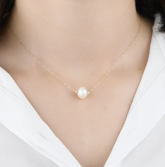 Collier en Or 18k Avec Pierre Joher naturel